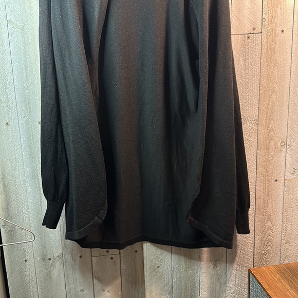 Ella moss size XS  black flowy elegant cardigan. NO FLAWS - Picture 3 of 4